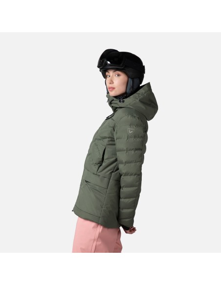 Rossignol W Puffy Parka Jacket Green
