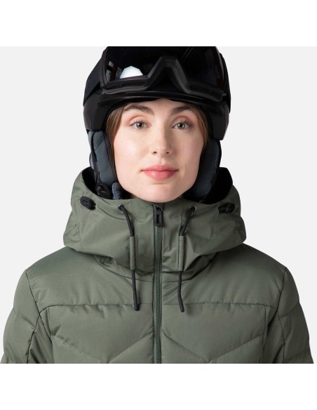 Rossignol W Puffy Parka Jacket Green