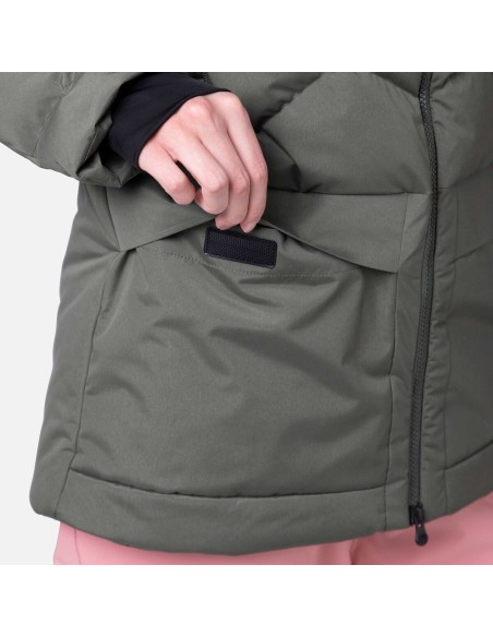 Rossignol W Puffy Parka Jacket Green