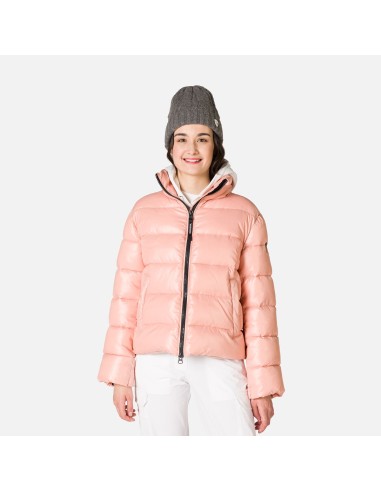 Rossignol W Shiny Bomber Jacket Pink