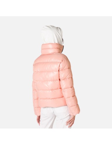 Rossignol W Shiny Bomber Jacket Pink