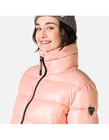 Rossignol W Shiny Bomber Jacket Pink