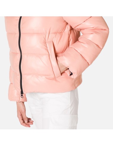 Rossignol W Shiny Bomber Jacket Pink