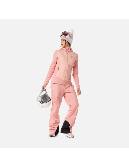 Rossignol W Classique Hybrid Clim Jacket Pink