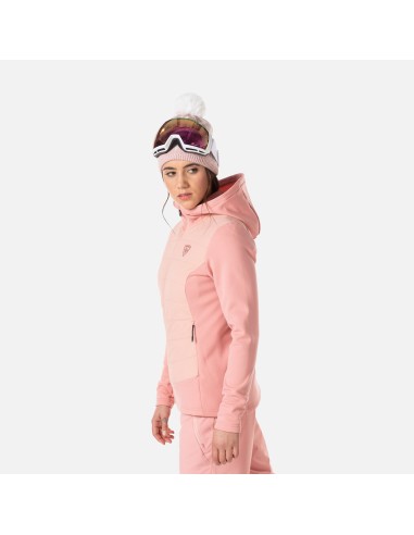 Rossignol W Classique Hybrid Clim Jacket Pink