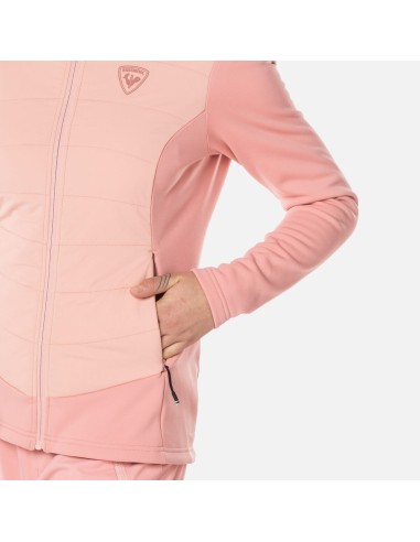 Rossignol W Classique Hybrid Clim Jacket Pink