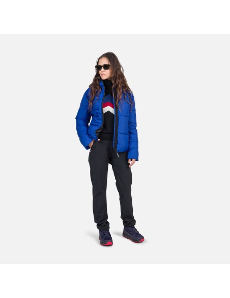 Rossignol W Puffy Hood Jkt Jacket Blue