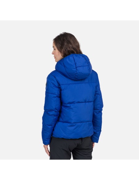 Rossignol W Puffy Hood Jkt Jacket Blue