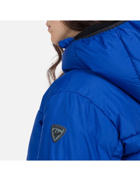 Rossignol W Puffy Hood Jkt Jacket Blue