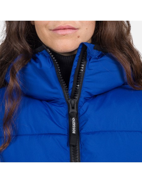 Rossignol W Puffy Hood Jkt Jacket Blue