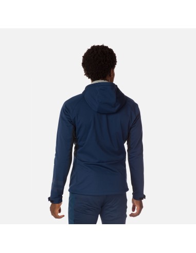 ROSSIGNOL Softshell Hoodie Jacket Jkt Navy Blue
