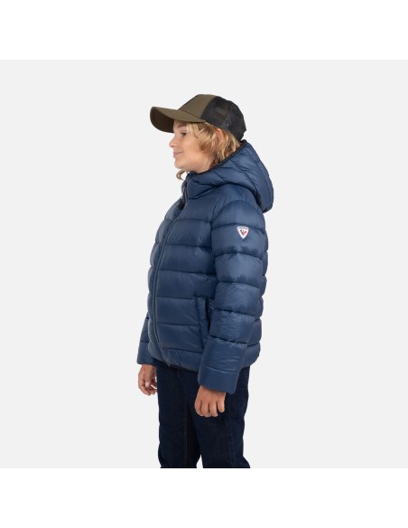 Rossignol Boy Lt Quilt Jacket Navy Blue