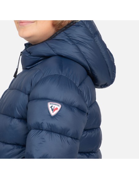 Rossignol Boy Lt Quilt Jacket Navy Blue