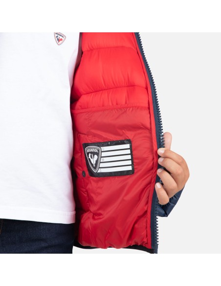 Rossignol Boy Lt Quilt Jacket Navy Blue