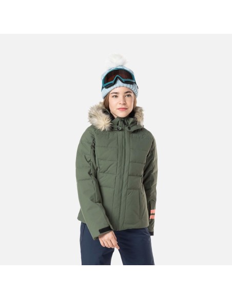 Rossignol Girl Polydown Jkt Jacket Green