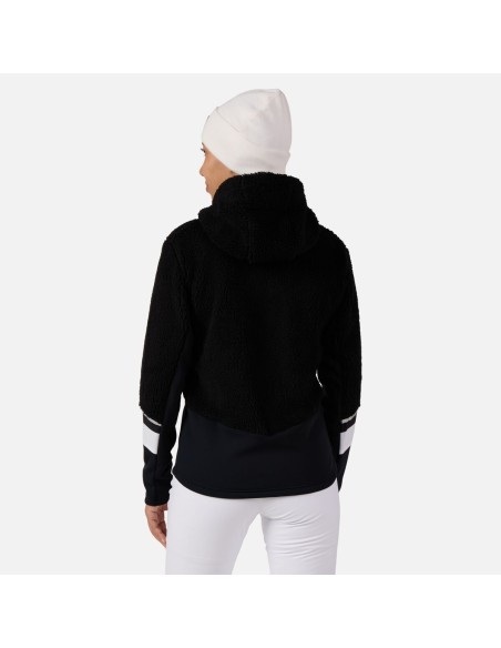 Rossignol W Wispile Fleece Fzh Sweatshirt Black