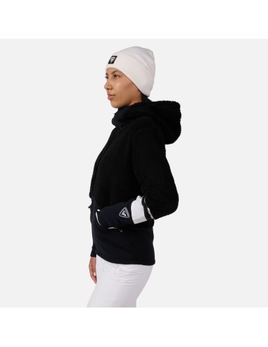 Rossignol W Wispile Fleece Fzh Sweatshirt Black