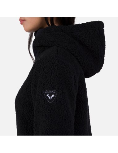 Rossignol W Wispile Fleece Fzh Sweatshirt Black