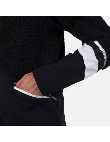 Rossignol W Wispile Fleece Fzh Sweatshirt Black