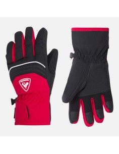Rossignol Jr Tech Impr G Gloves Red