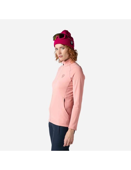 Rossignol W Classique Clim Pink Sweatshirt