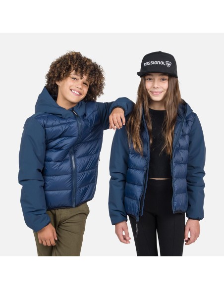 Rossignol Ibrid Quilted Jkt Navy Blue Jacket