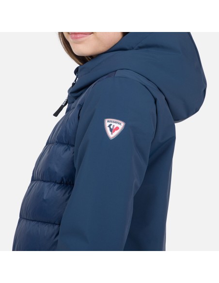 Rossignol Ibrid Quilted Jkt Navy Blue Jacket