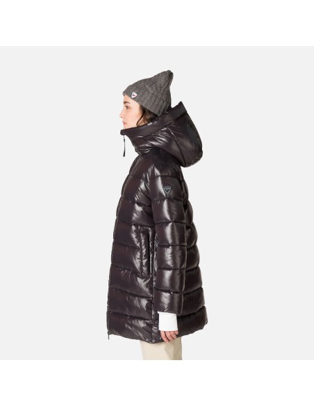 Rossignol W Shiny Parka Jacket Black