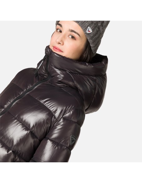 Rossignol W Shiny Parka Jacket Black