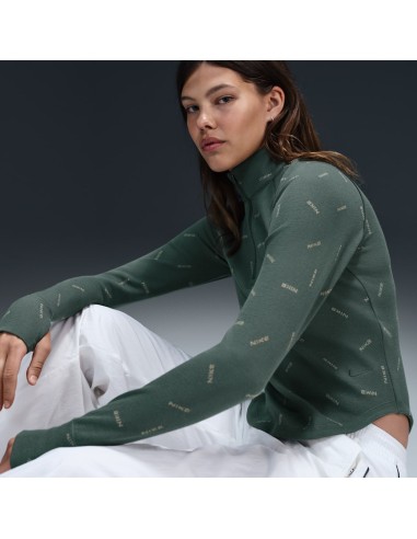 Nike Sportswear Collection Slim 12Zip Logo Top Vintage GreenLight ArmyVintage Green FV7821338