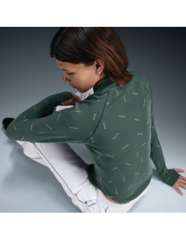 Nike Sportswear Collection Slim 12Zip Logo Top Vintage GreenLight ArmyVintage Green FV7821338