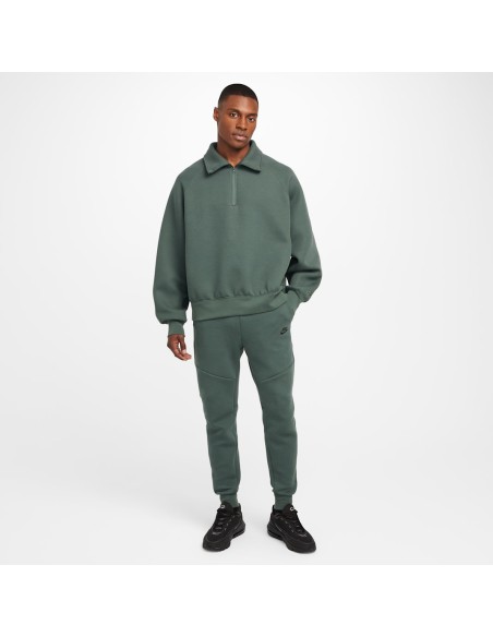 Nike Tech Men's Fleece HalfZip Top Vintage GreenVintage Green FZ7568338 MBS