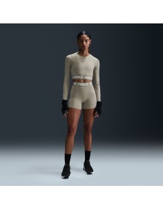 Nike Pro 365 Women's Shorts Light ArmyWhite CZ9831320 MBS