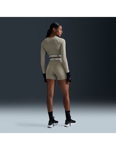 Nike Pro 365 Women's Shorts Light ArmyWhite CZ9831320 MBS