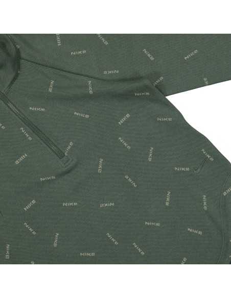 Nike Sportswear Collection Slim 12Zip Logo Top Vintage GreenLight ArmyVintage Green FV7821338