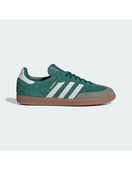 adidas Samba OG Collegiate Green Gum Grey Toe ID2054 MBS