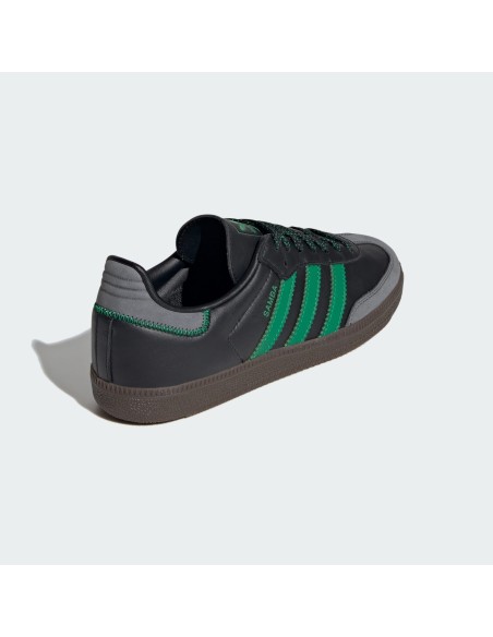 adidas Samba OG Black Green Women's IE6520 MBS