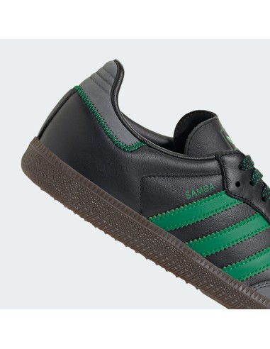 adidas Samba OG Black Green Women's IE6520 MBS