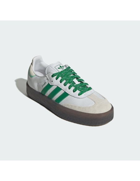 adidas Sambae Cloud White Green Women's IE9105 MBS