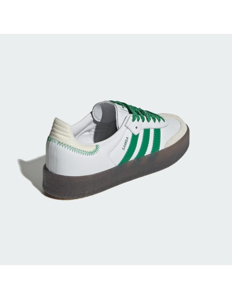 adidas Sambae Cloud White Green Women's IE9105 MBS