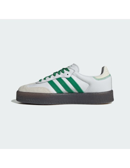 adidas Sambae Cloud White Green Women's IE9105 MBS