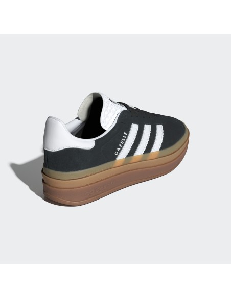 adidas Gazelle Bold Black White Gum Women's IE0876 MBS