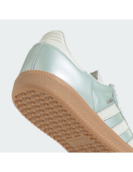adidas Samba OG Linen Green Metallic Women's IG1965 MBS