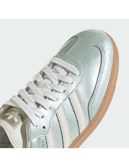 adidas Samba OG Linen Green Metallic Women's IG1965 MBS