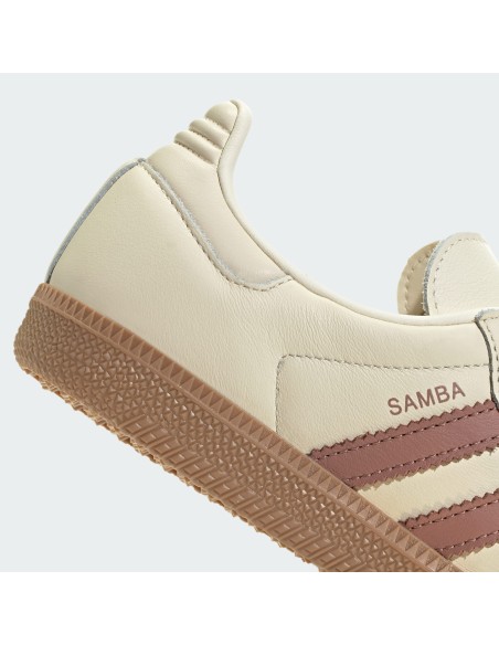 Adidas Samba OG 'Wonder White Warm Clay' JS1361 MBS
