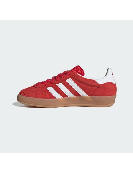 adidas Gazelle Indoor Better Scarlet Cloud White Gum GS JS3801 MBS