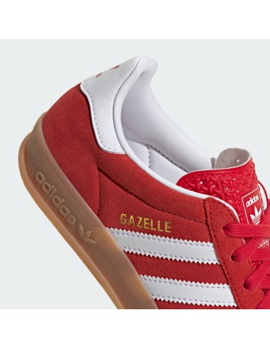 adidas Gazelle Indoor Better Scarlet Cloud White Gum GS JS3801 MBS