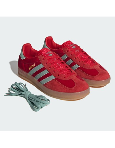adidas Gazelle Indoor Better Scarlet Hazy Green Women's IG6786 MBS