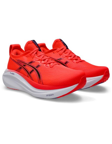 ASICS GelNimbus 27 Flash Red Black 1011B958600 MBS
