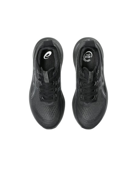 ASICS GelNimbus 27 Black Graphite Grey Women's 1012B753001 MBS